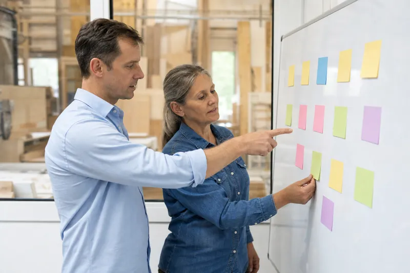 Business Consultants at work