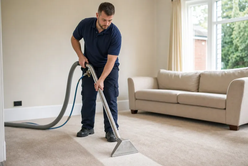 Carpet Cleaning Companies at work