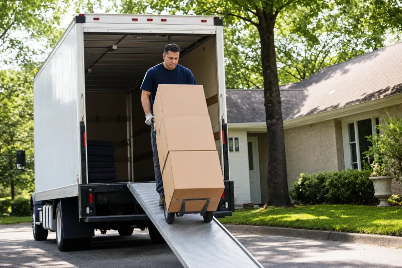 Moving Companies at work