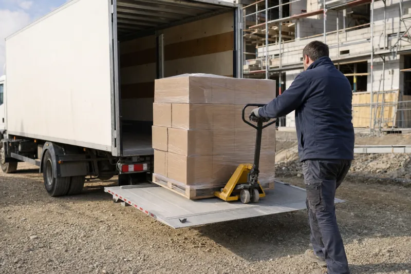 Trucking Companies at work
